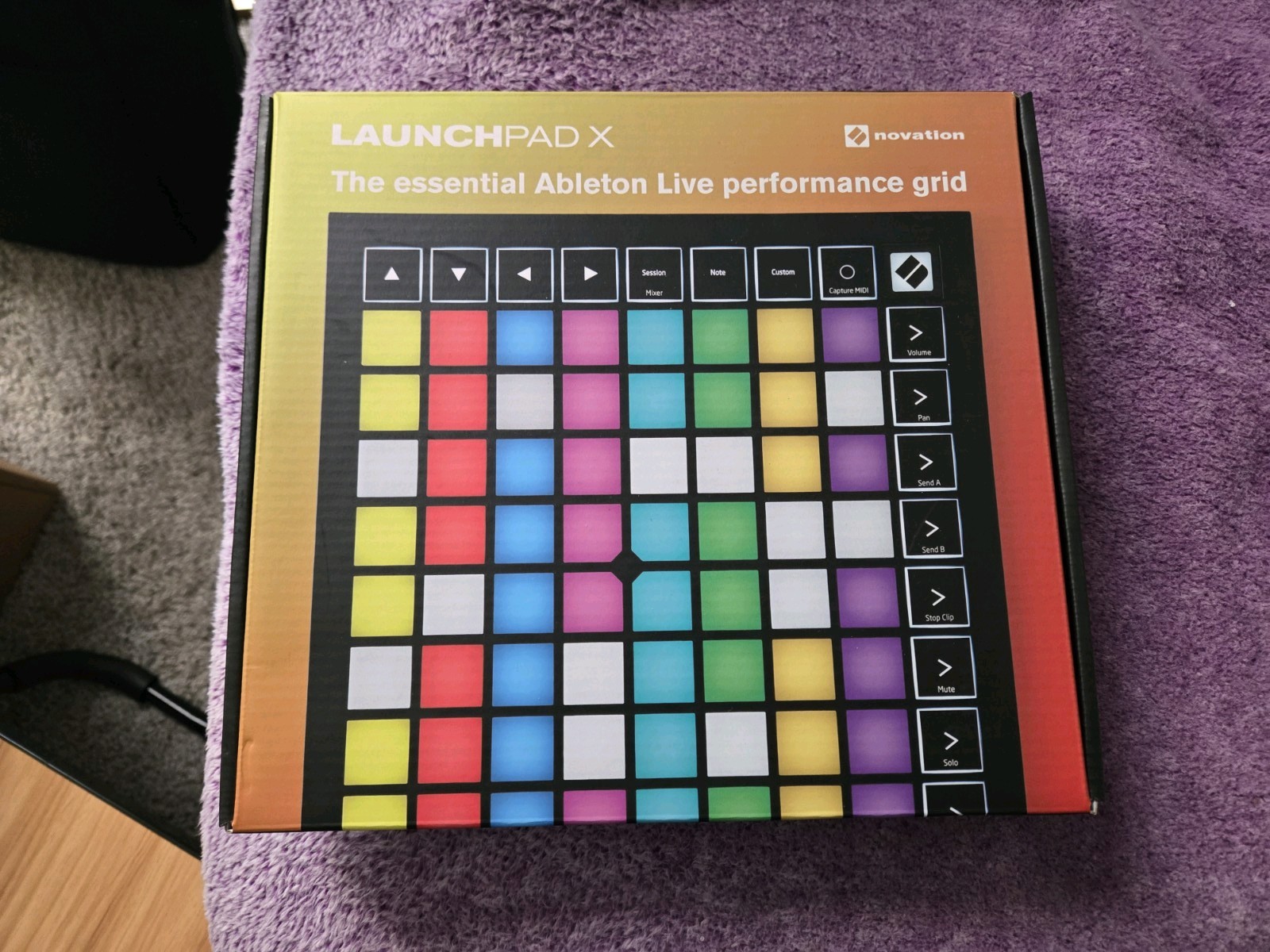 Novation Launchpad X Grid Controller for Ableton Live with LTGEM Case