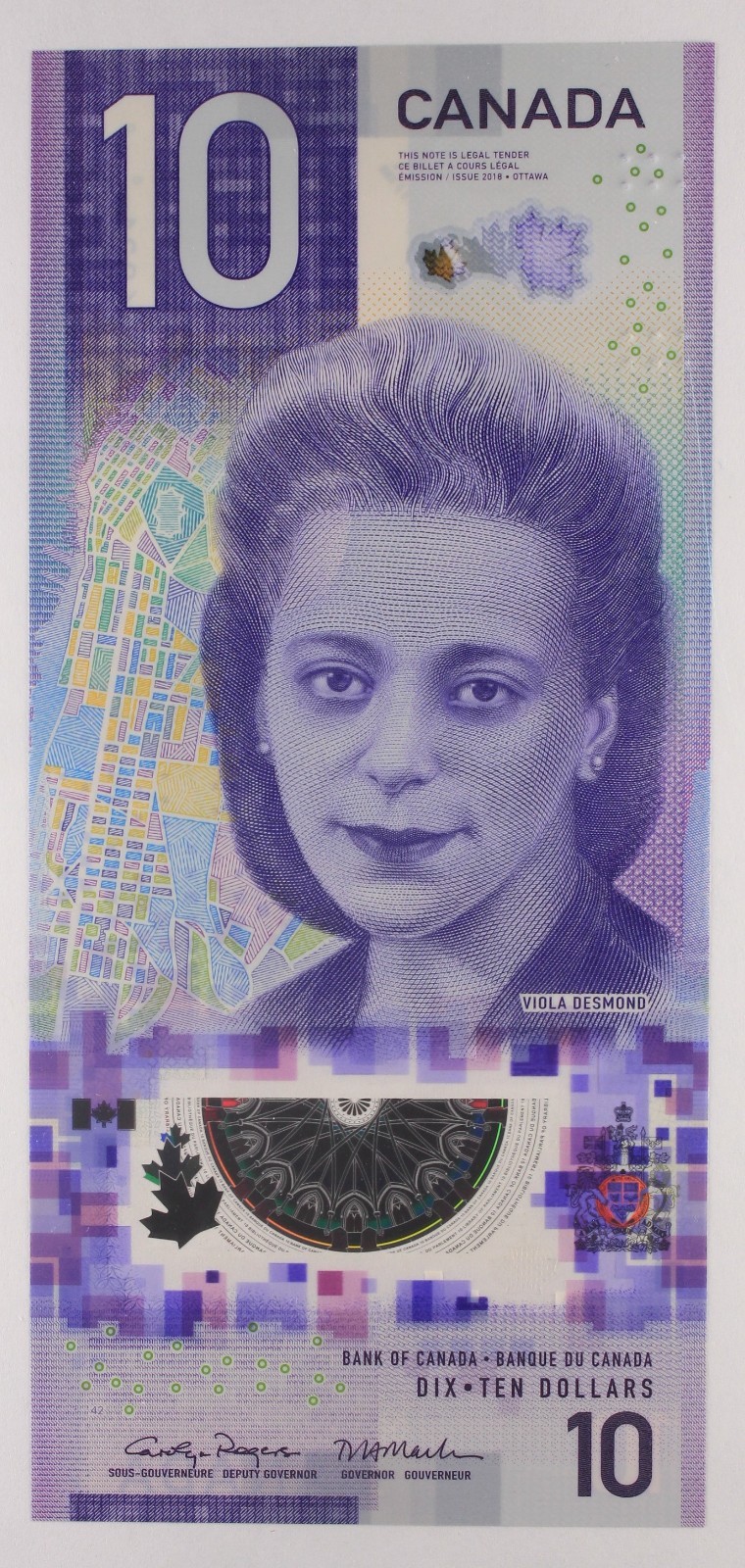 Canada 2018 - $ 10 - BC-77c  - P-113.3  - Rogers-Macklem - Prefix 'FFP' - UNC
