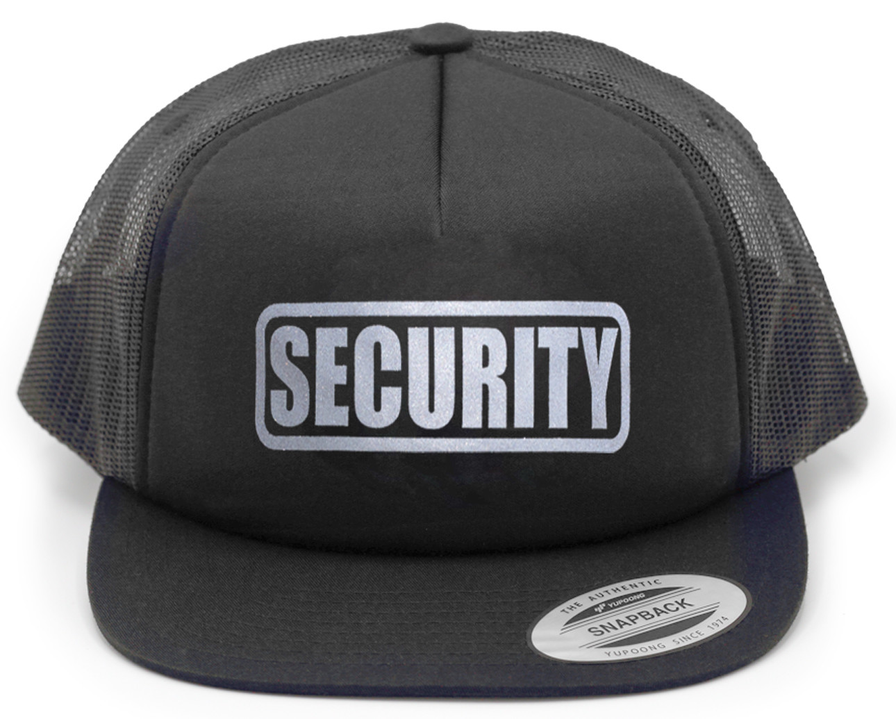 Security Hat, Security cap, party bouncer, security guard, reflective imprint.