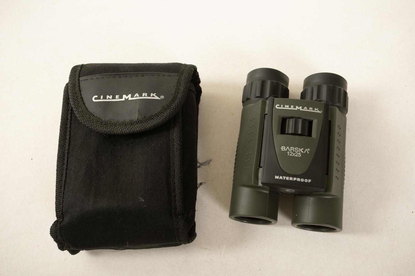 Cinemark Barska Waterproof Binoculars (T6R/JSF6) 12x25 w/Nylon Case