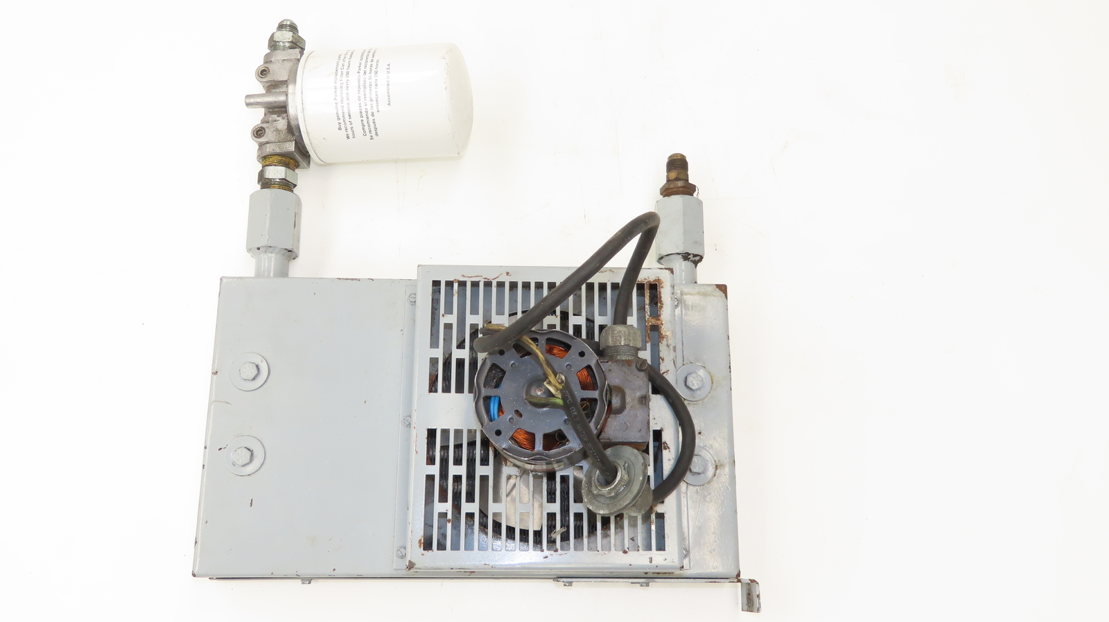 BME-141-N Heat Exchanger 115V Single Pass Side Connection With Attached Filter
