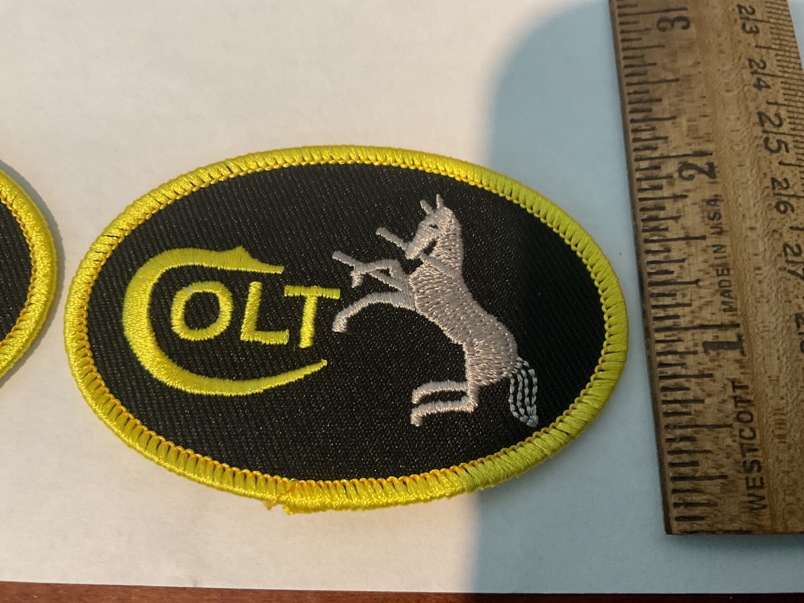 Colt Firearms collectable Patch Set 2 pieces