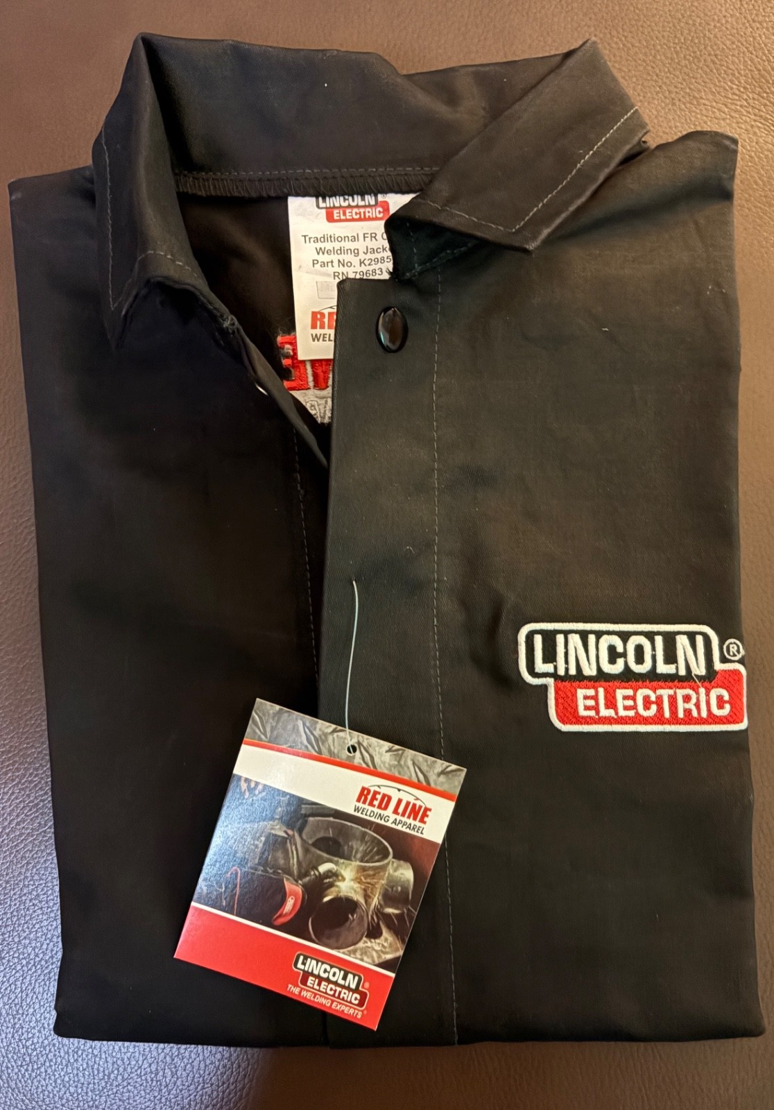 L E Cloth Welding Jacket Large