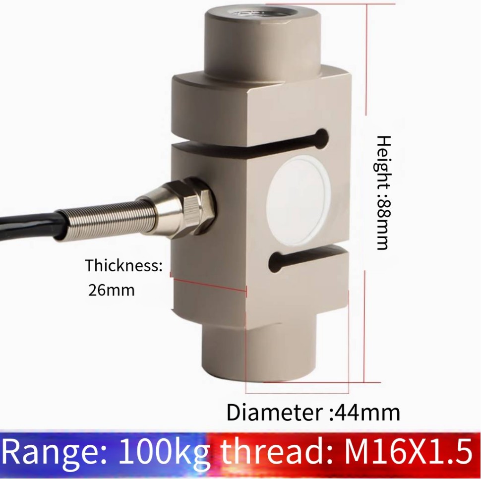 NEW Large range column /S type tension pressure sensor Load cell test tension--