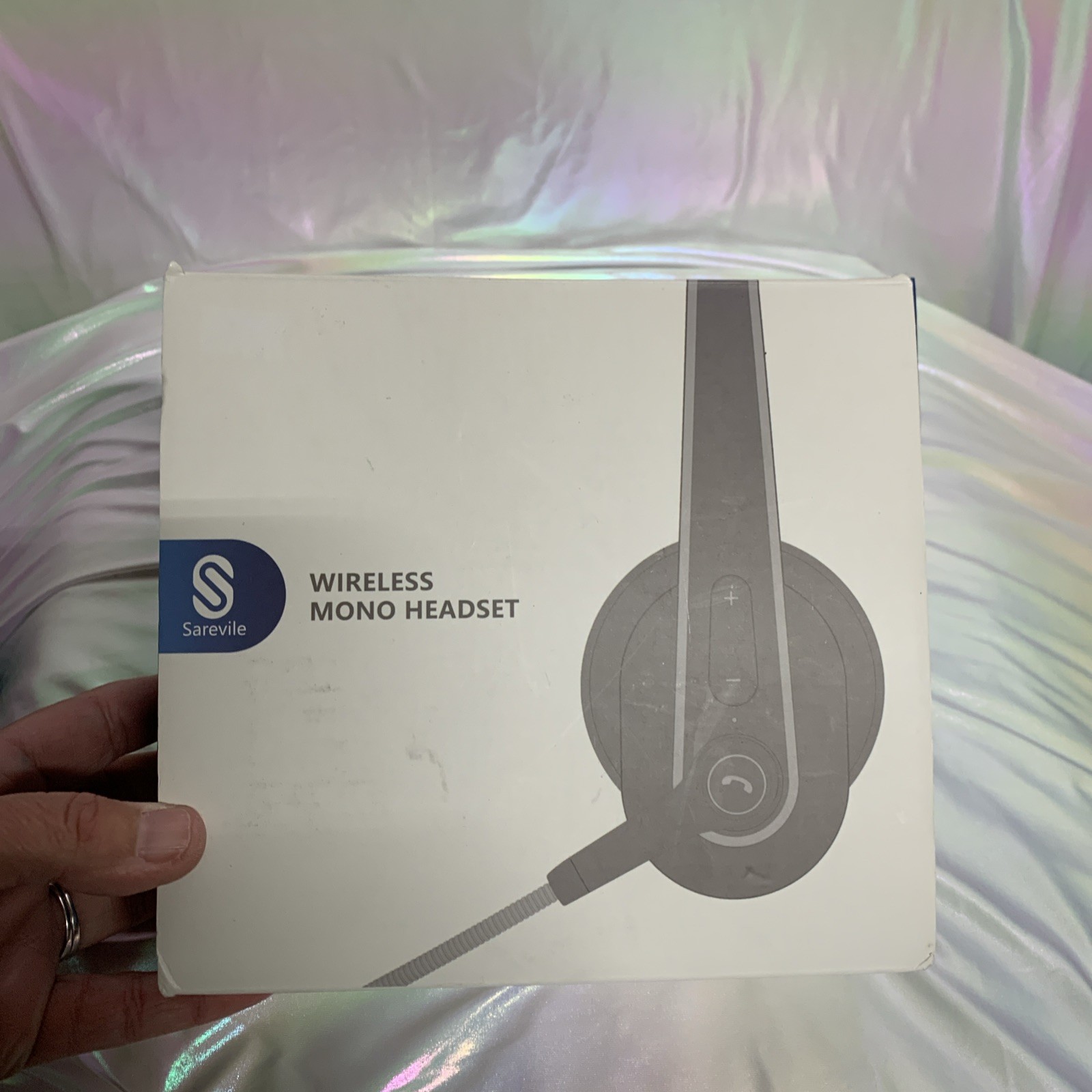 Sarevile Bluetooth Headset with USB Dongle for Computer