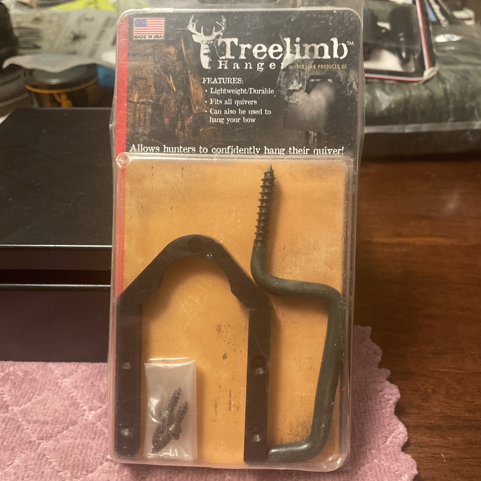 Treelimb Products Hanger for Quivers and Bows Made in USA