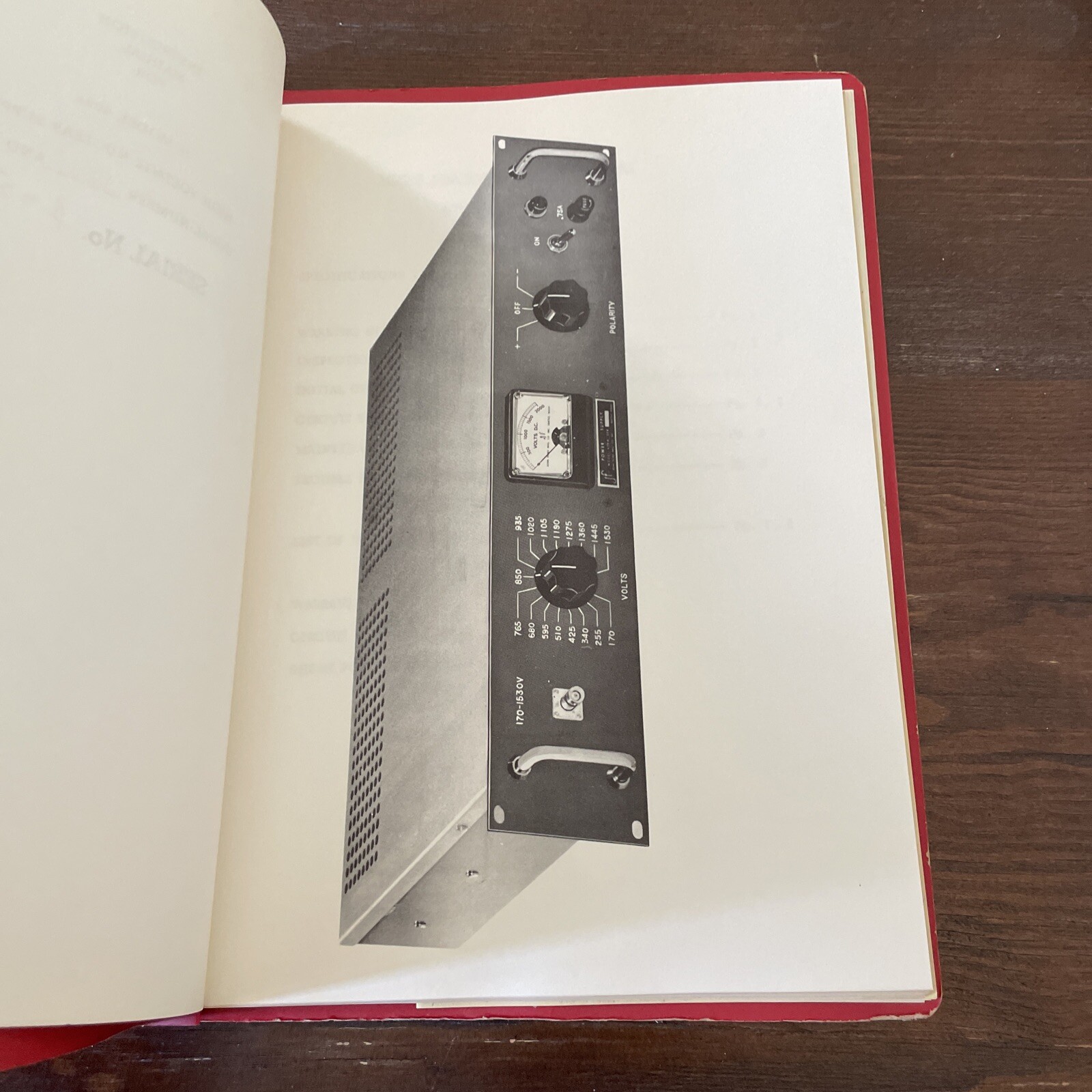 Fluke 409A High Voltage DC Supply Instruction Manual