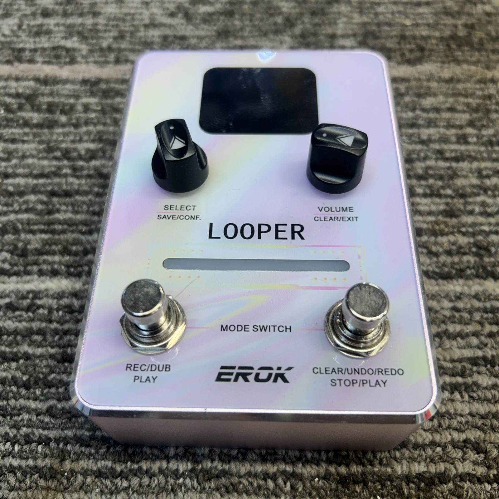 Nice  XS-02 Stereo Looper Pedal 160 Minutes 40 Slots Fade Out USB Data Shp Free