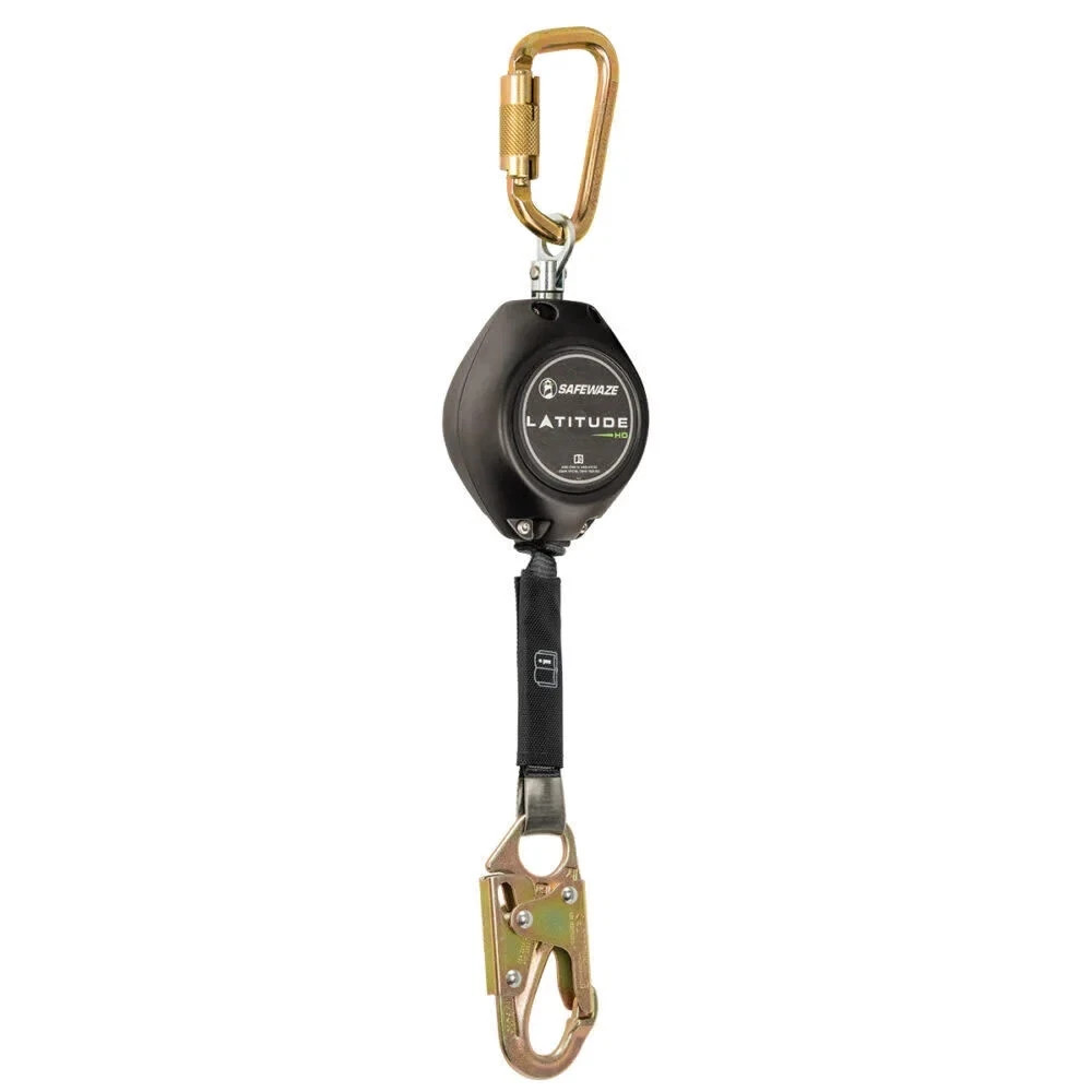 New sealed Box Safewaze Latitude Hd 11 Ft. Single Web Srl: Carabiner, Snap Hook