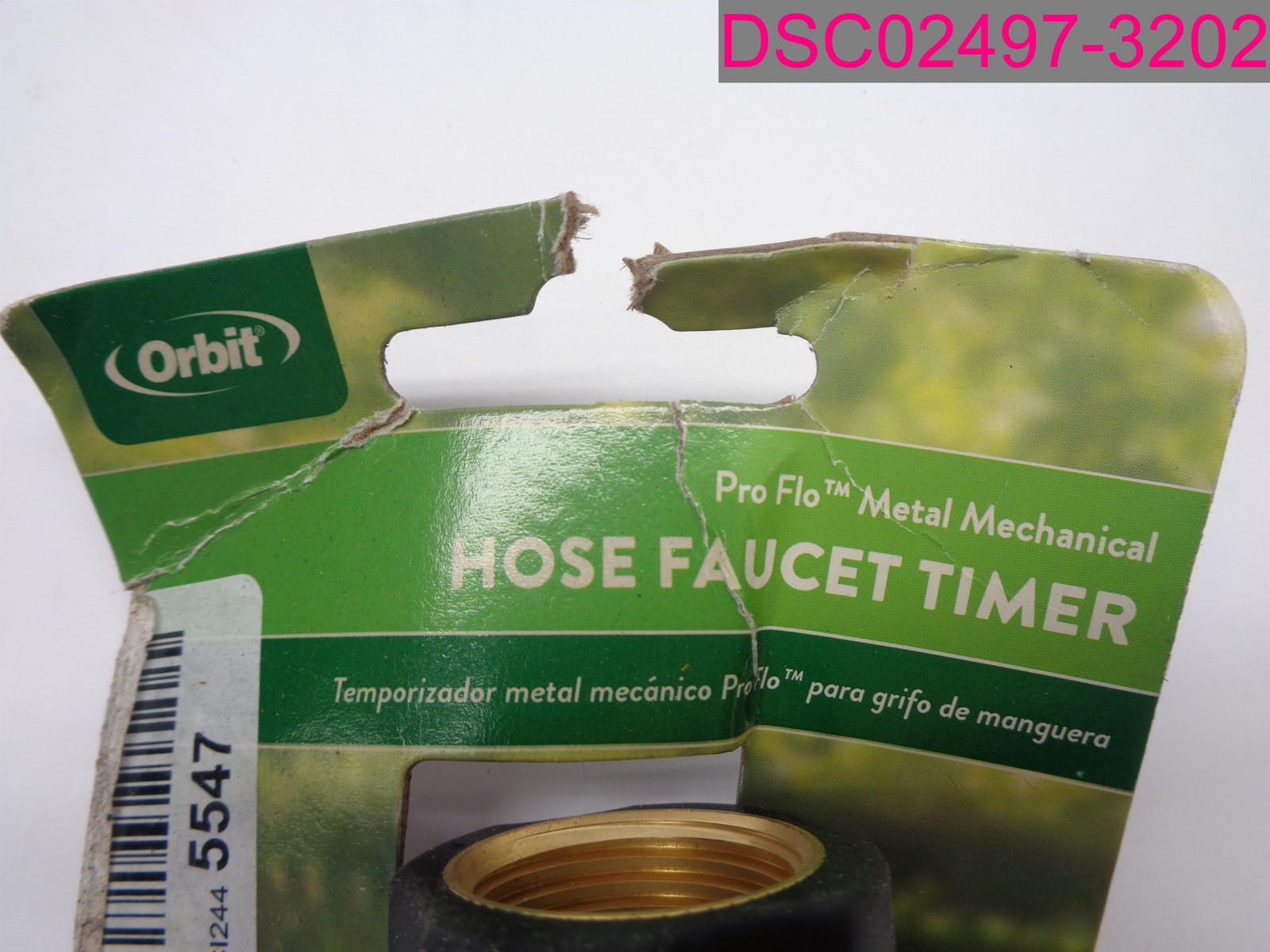 Orbit Pro Flo Metal Mechanical Hose Faucet Timer