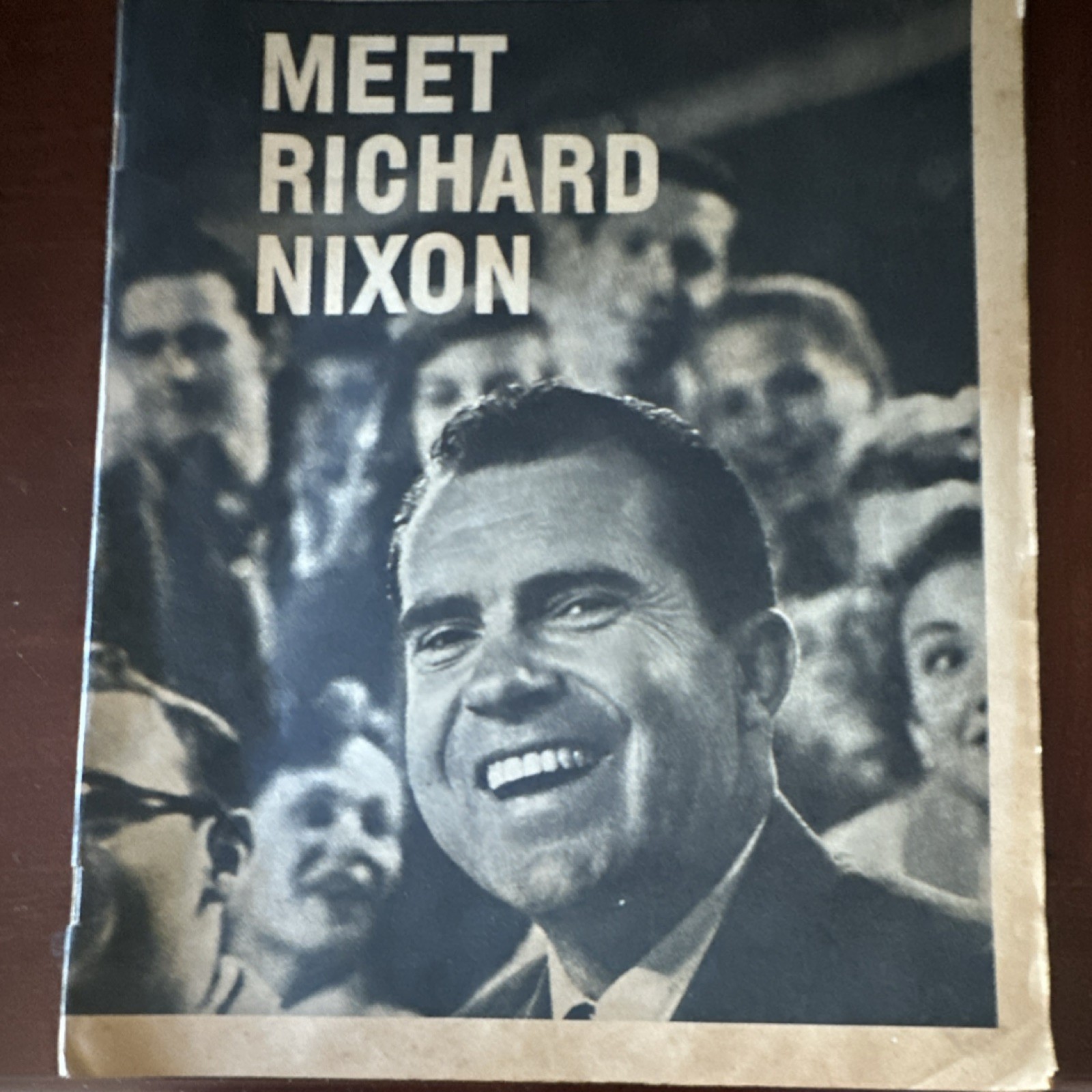 Richard Nixon 1960 Campaign Booklet with Photos and Election Coupon Politics