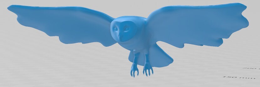Giant Owl Mini - DND - Pathfinder - Dungeons & Dragons - RPG - Tabletop - mz4250
