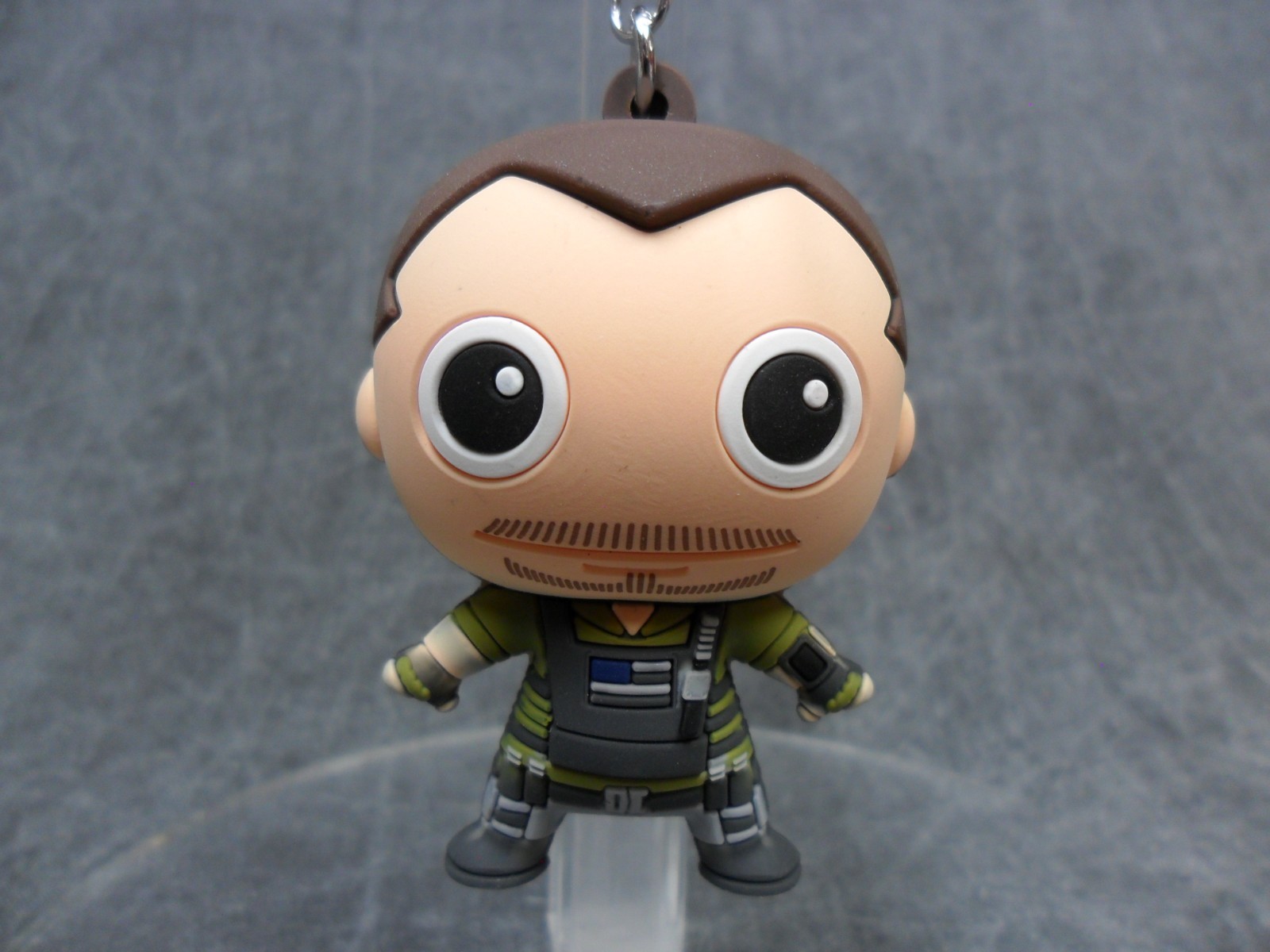 Suicide Squad NEW * Rick Flag * Figural Key Chain Blind Bag DC Comics Keychain