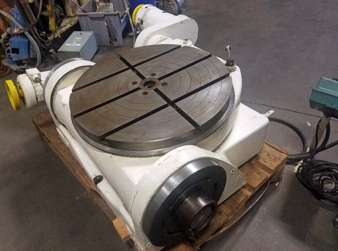 Walters 24 Inch Motorized Tilting Rotary Table (Inv.36141)