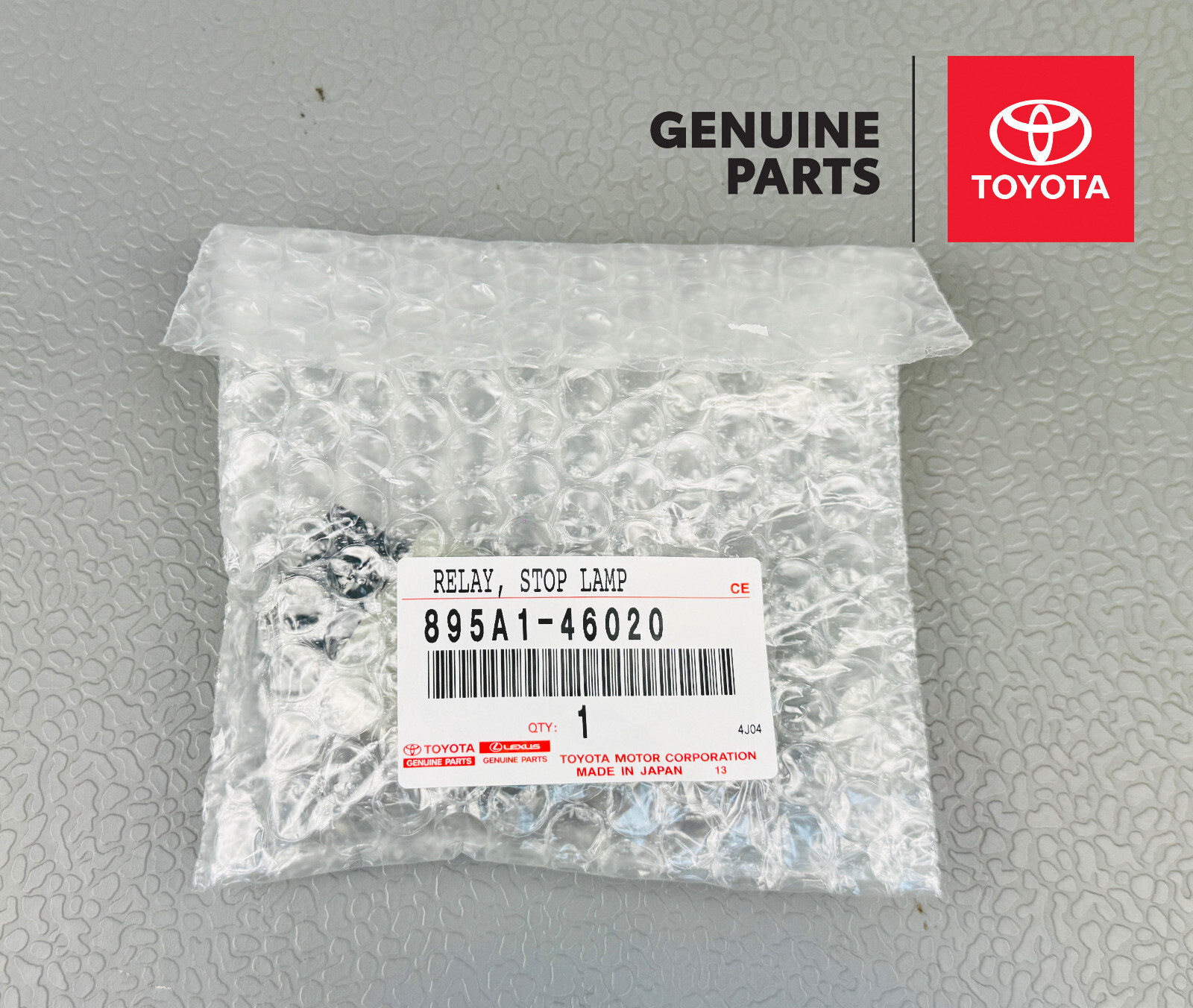 895A1-46020 GENUINE LEXUS 2010-2014 GX460 RELAY, STOP LAMP 895A146020 NEW OEM