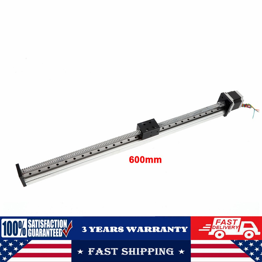 CNC Linear Actuator Ball Screw Slide Nema23 Motor Stage Rail Guide Motion Table