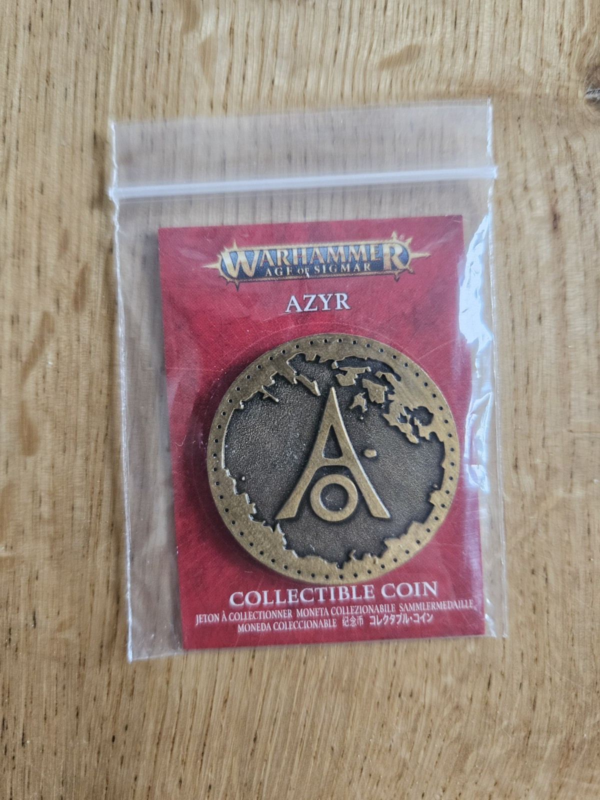 Warhammer Age of Sigmar Azyr Collectible Coin 2022