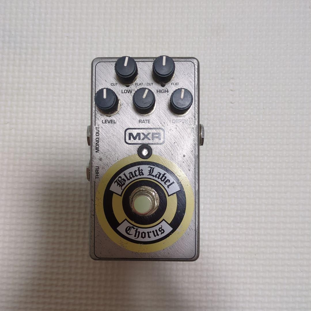 MXR ZW-38 Black Label Chorus Electric Guitar Effects Pedal Used