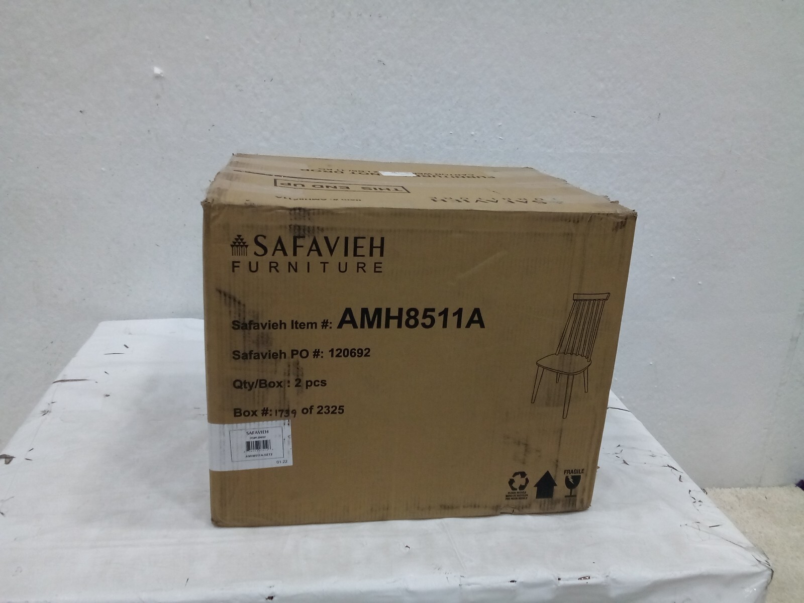 Safavieh Burris Side Chair, Reduced Price 2172716087 AMH8511A-SET2
