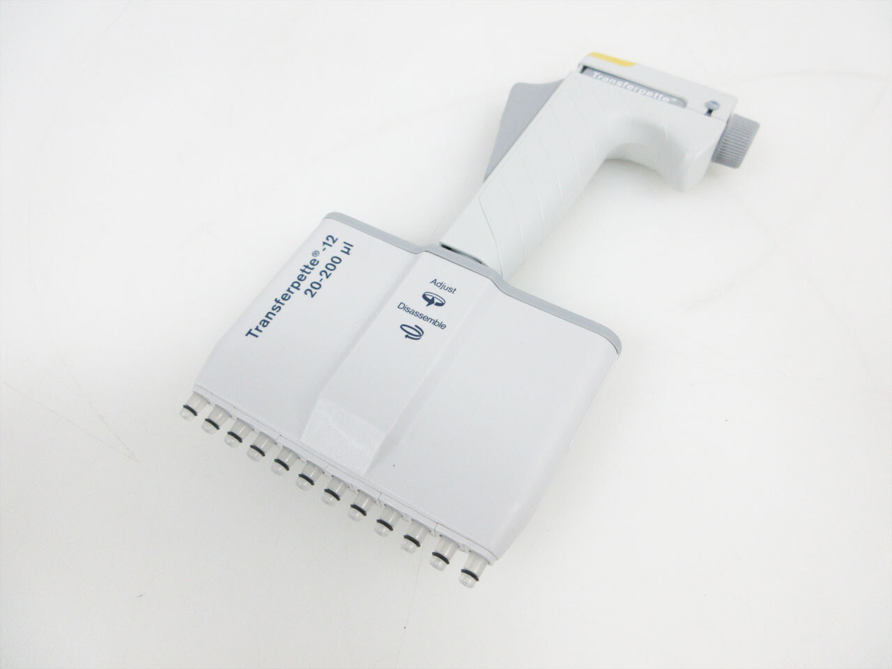 BRANDTECH TRANSFERPETTE-12 20 - 200 UL 12 CHANNEL ADJUSTABLE PIPETTE