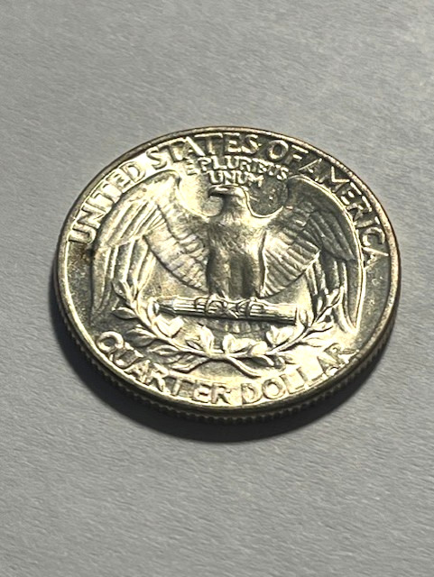 1945-P Washington Quarter/Silver/Unc #966