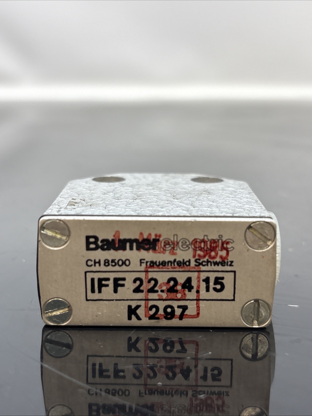 Baumer IFF 22.24.15  K297 Proximity switch Interuttore di prossimita' USED