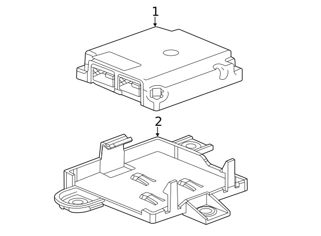 Genuine GM Active Safety Control Module 84969984
