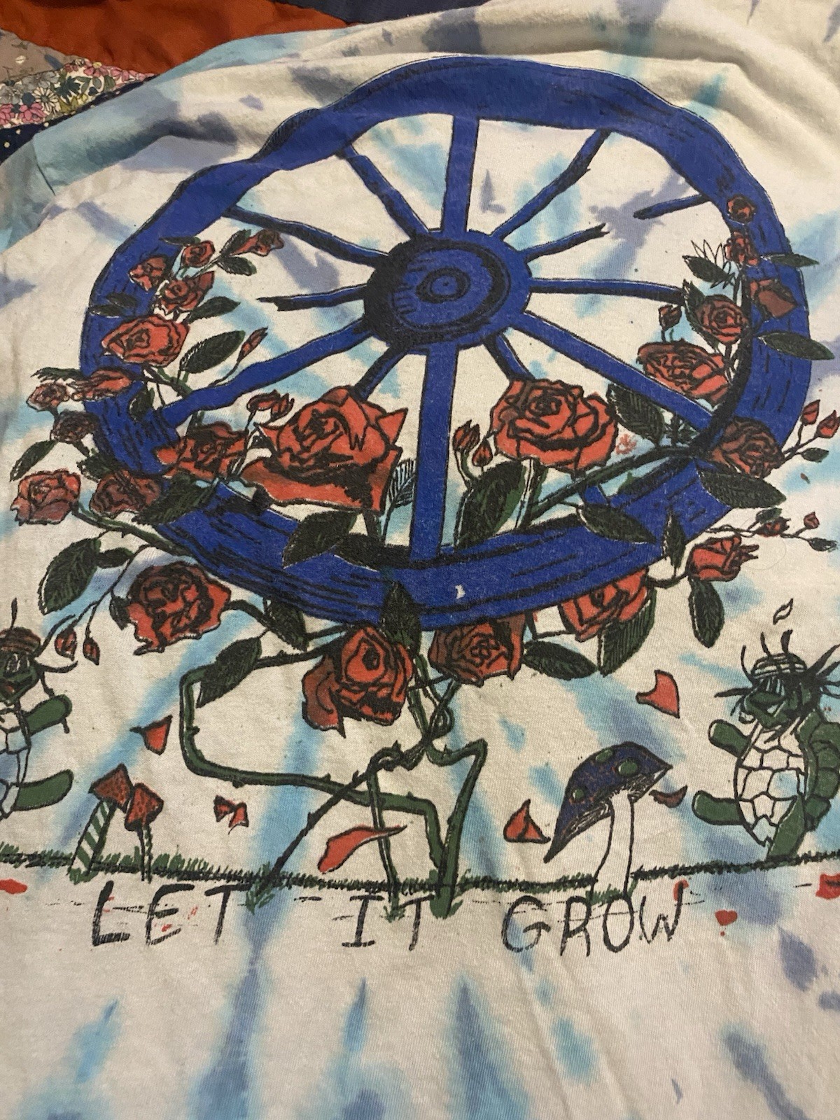 Early 90s Grateful Dead Bootleg Concert Tshirt