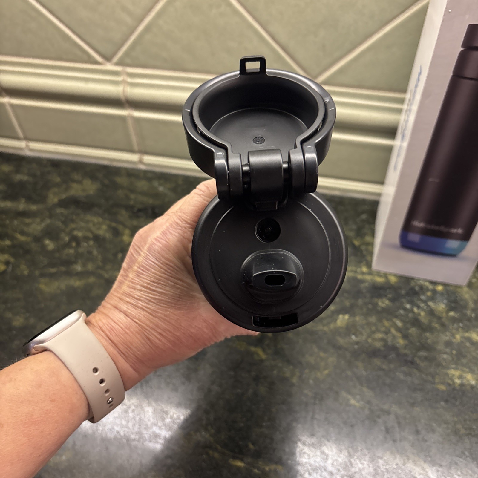 Hidrate Spark PRO 2 Black – Smart Hydration Bottle with Drink Reminders