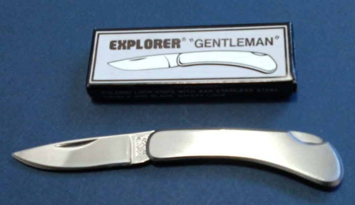 Vintage Gentleman Knife Explorer SafeSport No,11-350 Made in Japan New in Box