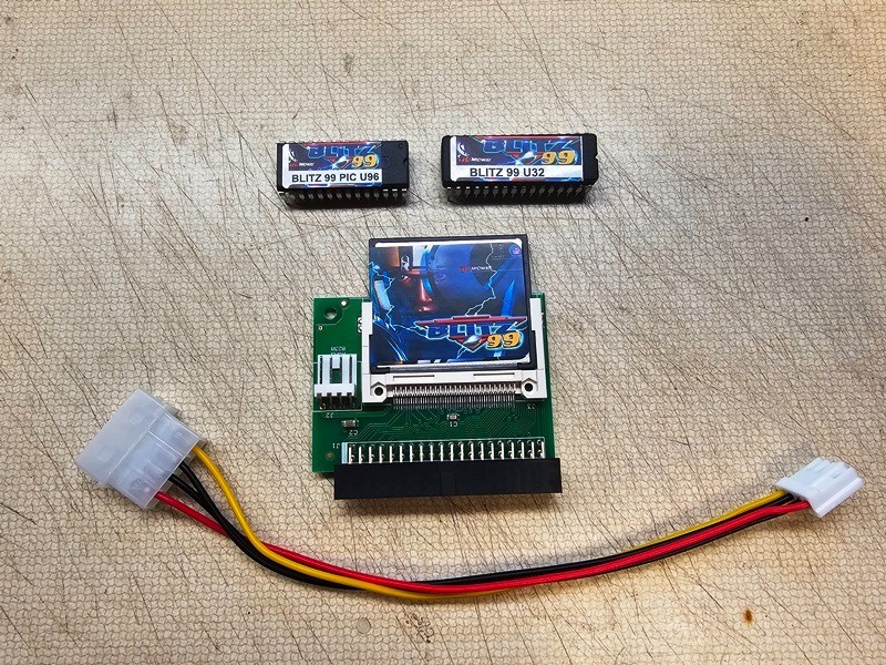 NEW MIDWAY BLITZ 99 UPGRADE KIT FOR SINGLE BOARD SEATTLE PCBs