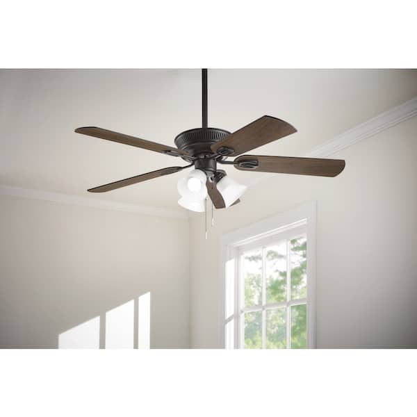 PARTS ONLY Glendale 52 in. LED Indoor Matte Black Ceiling Fan Replacement Parts