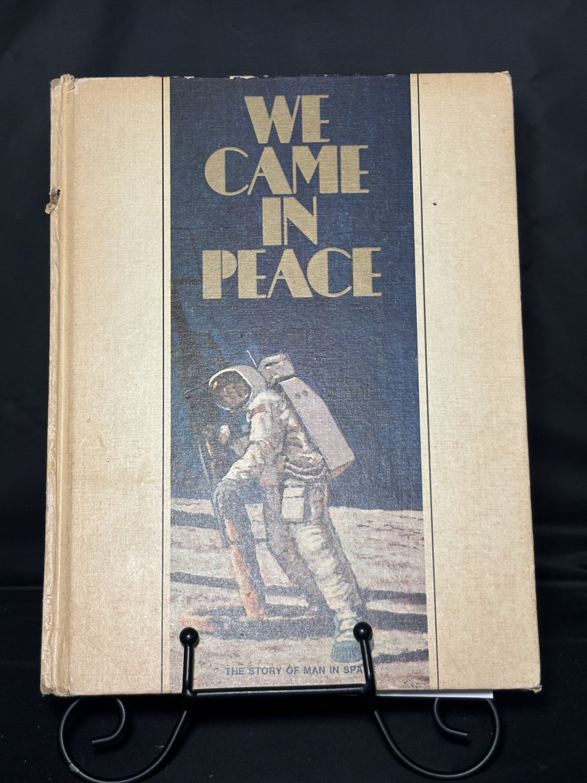 - Vintage 1969 We Came In Peace Book Gulf Oil Edition Space Race NASA Apollo EX