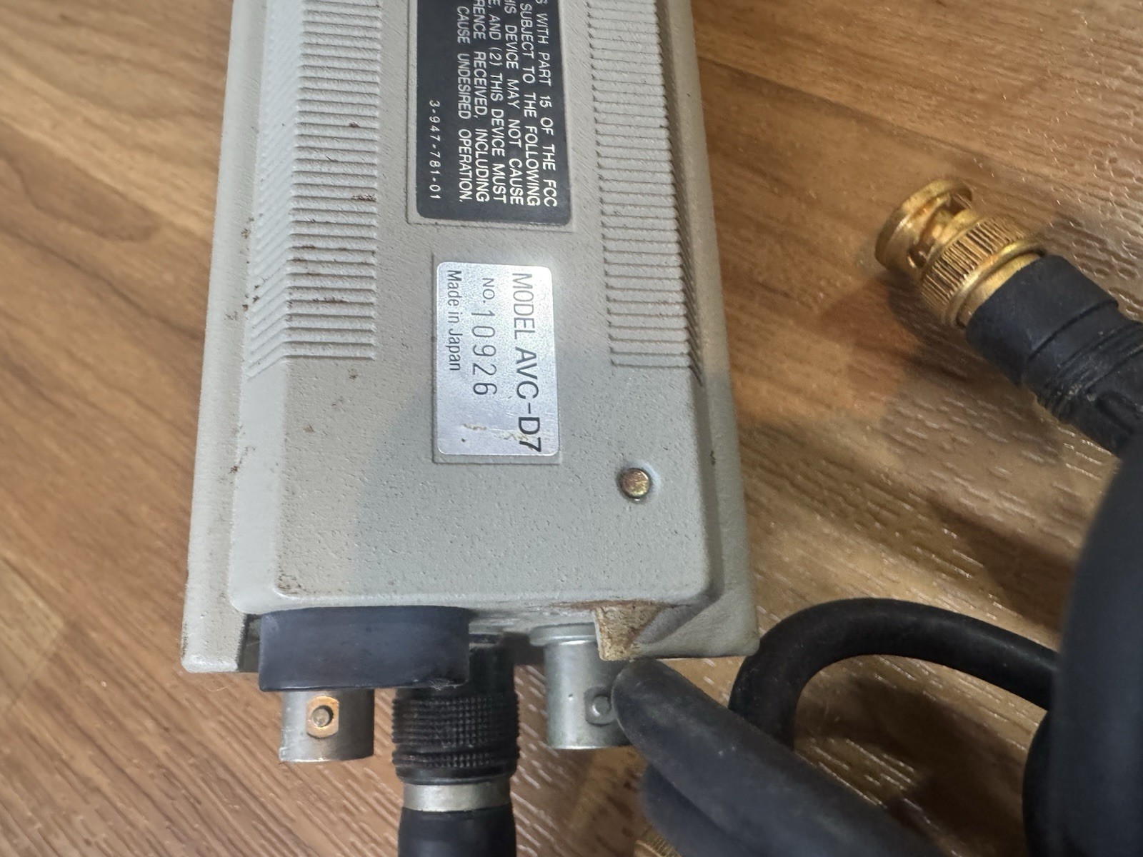 Sony AVC-D7 CCD Video Camera Free SHIPPING