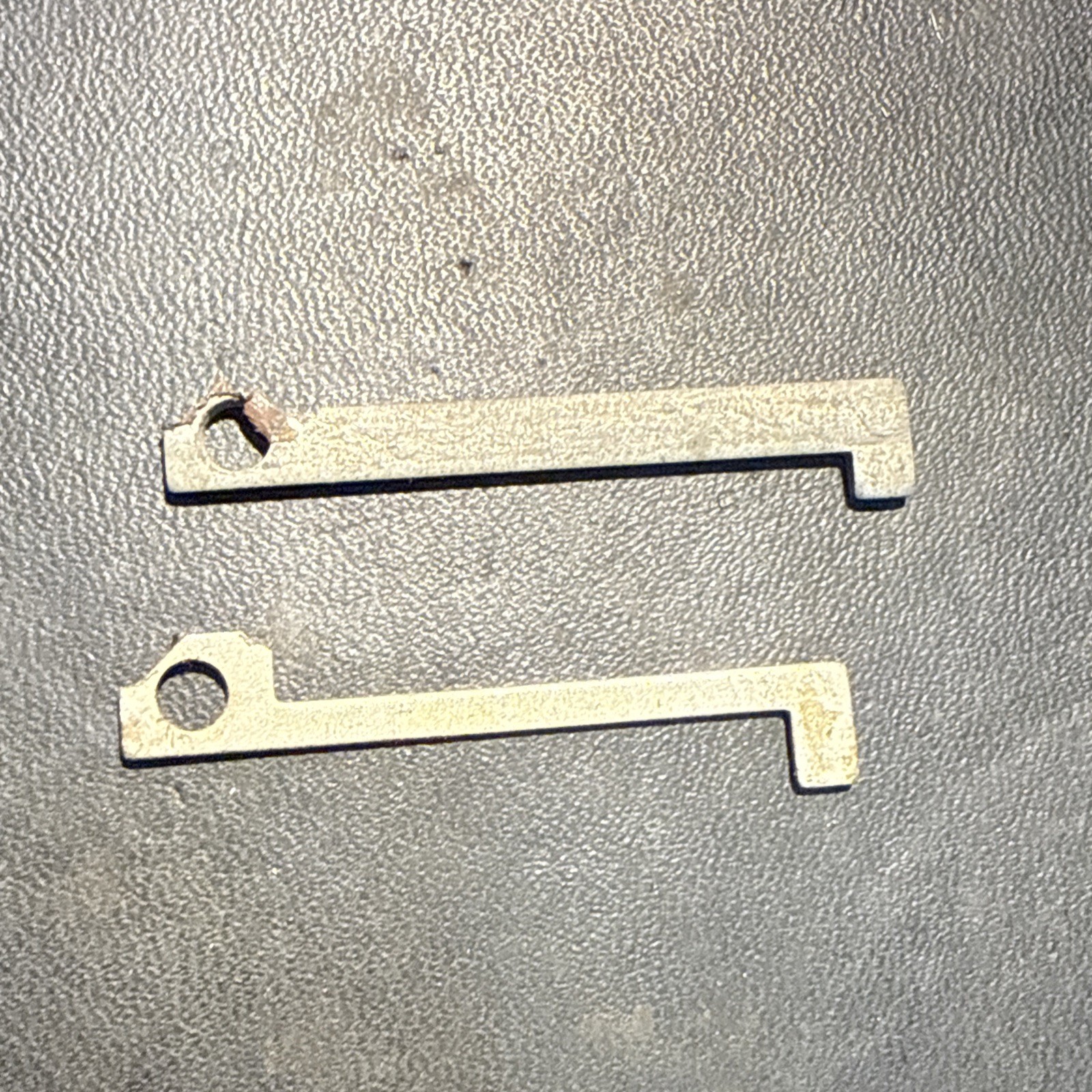 A Pair Of Key Machine Shims, For Imported Auto Key Blank Adaptor For   J 0178