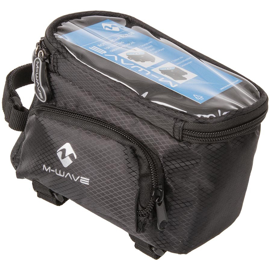 M-Wave Rotterdam SB Top Tube Bags, Black
