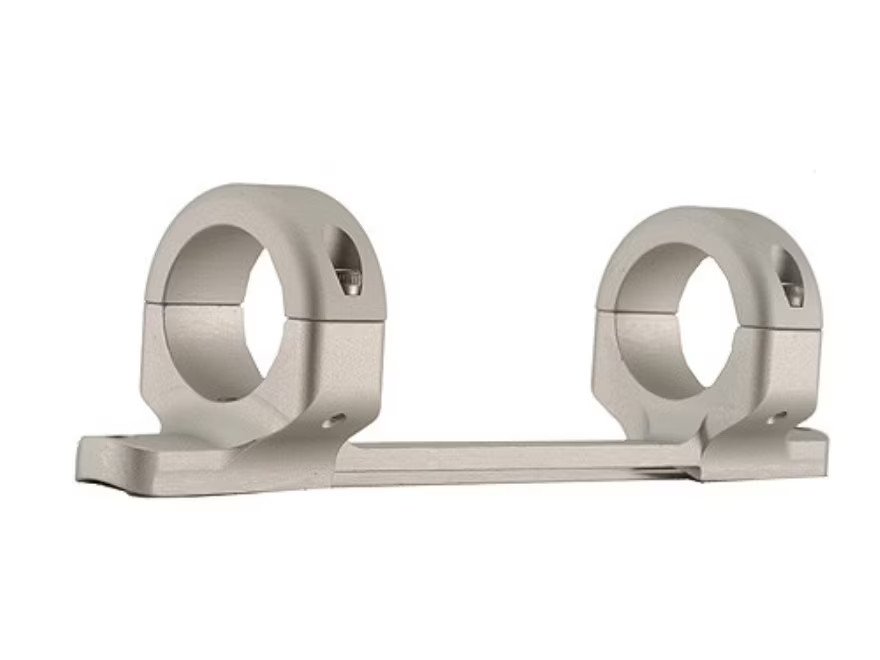 DNZ Game Reaper 1-Piece Scope Mount 1" Rings Tikka T3 Silver Low