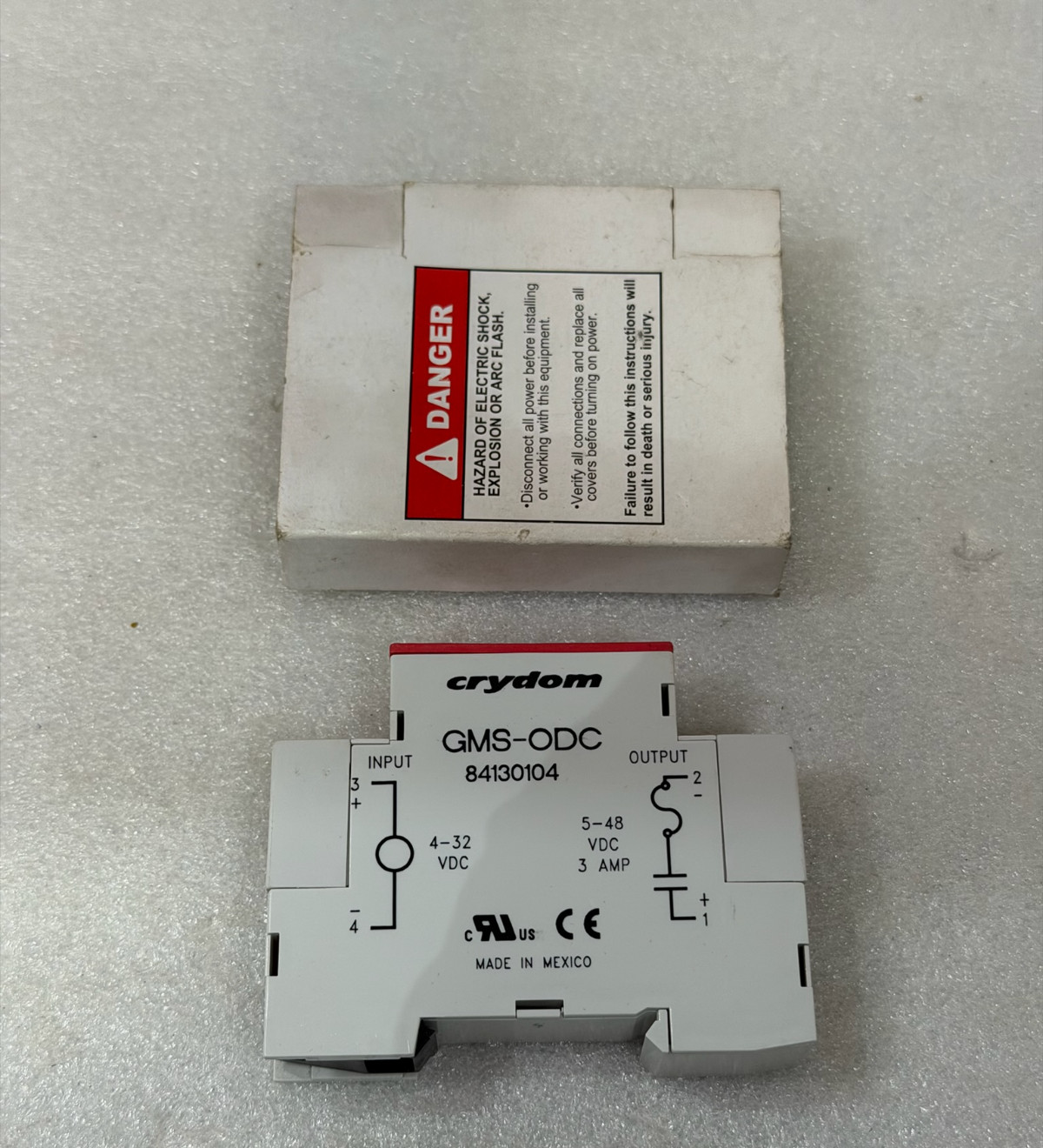 CRYDOM GMS-ODC 84130104 RELAY MODULE