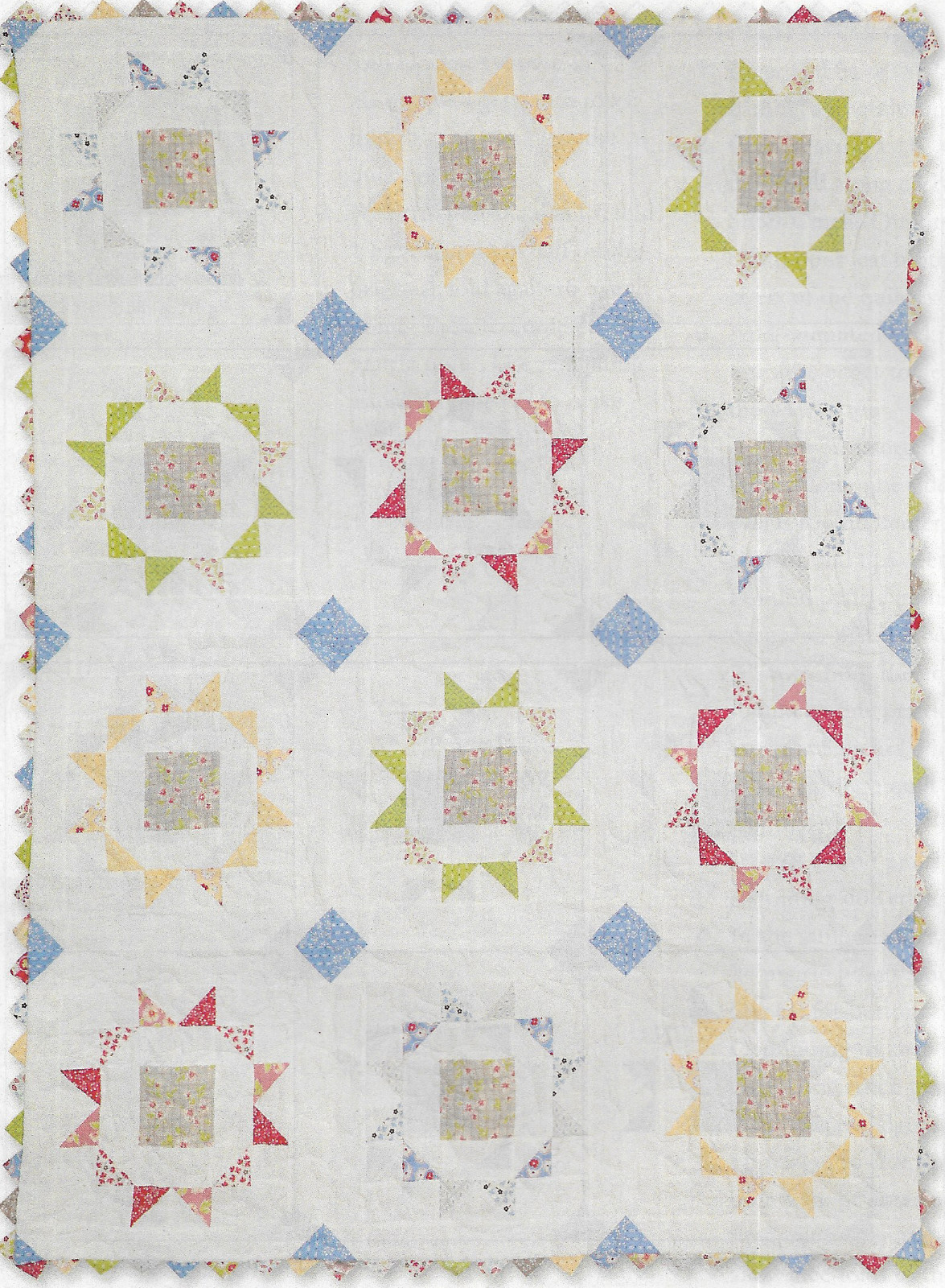 Pintuck Pop Quilt quilting pattern instructions