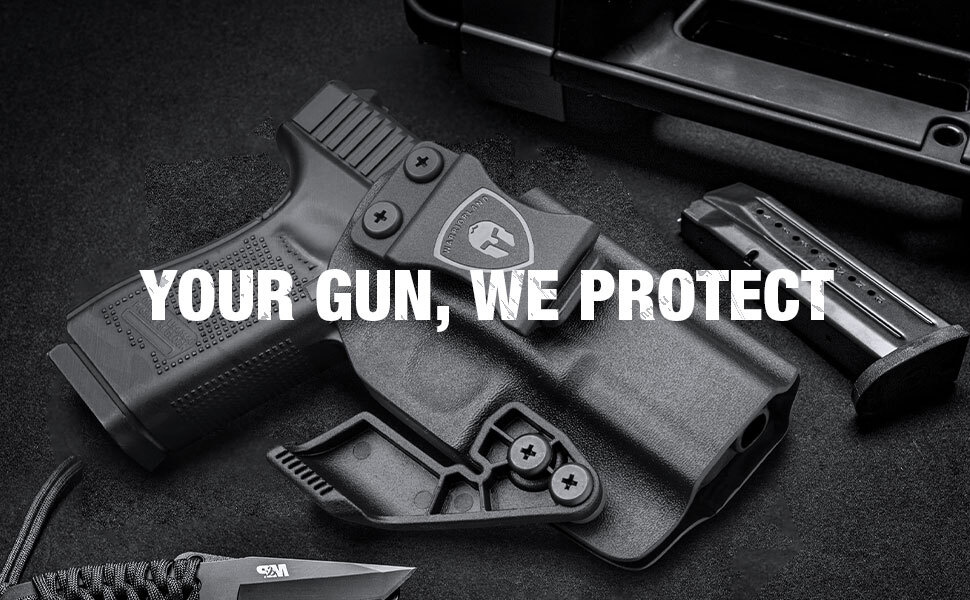 IWB Holster Optic Cut For Glock17/19/19X/26/44/45 Gen(1-5)&Glock 23/32 Gen(3-4)
