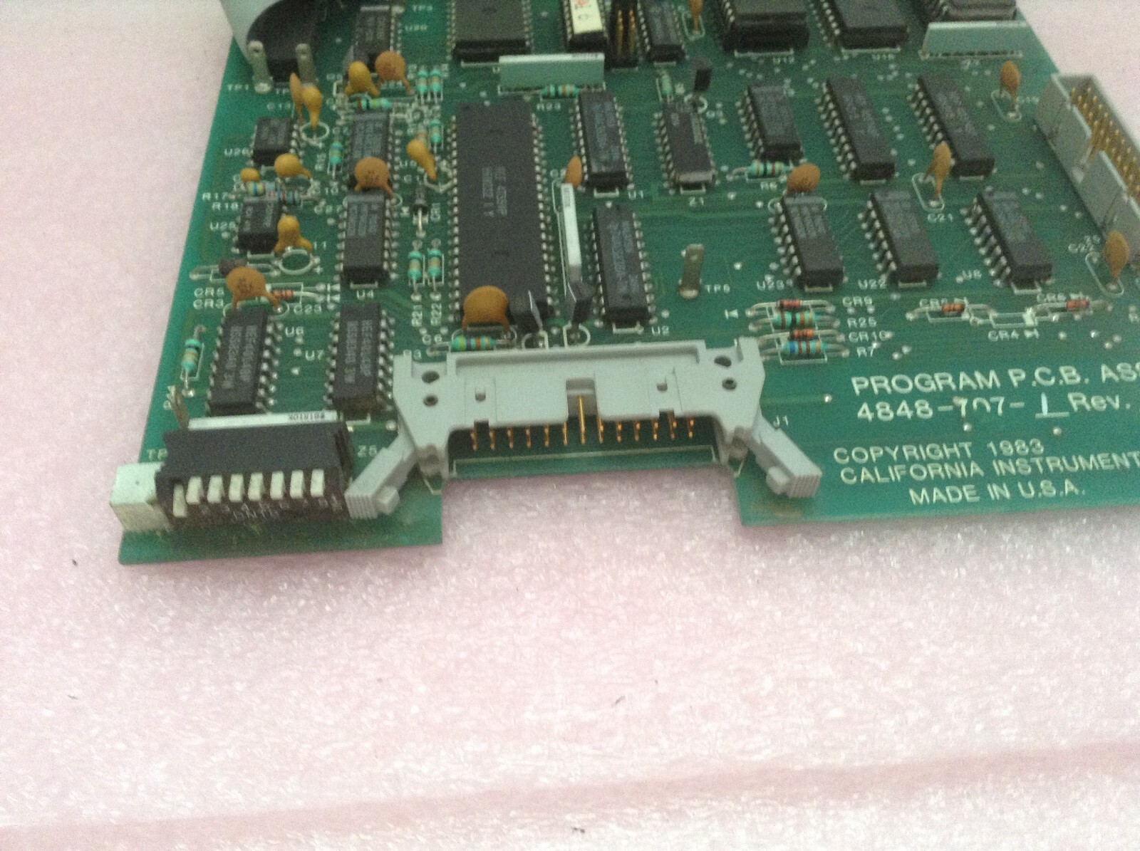 California Instruments 4848-707-1 Program PCB Assy Rev E