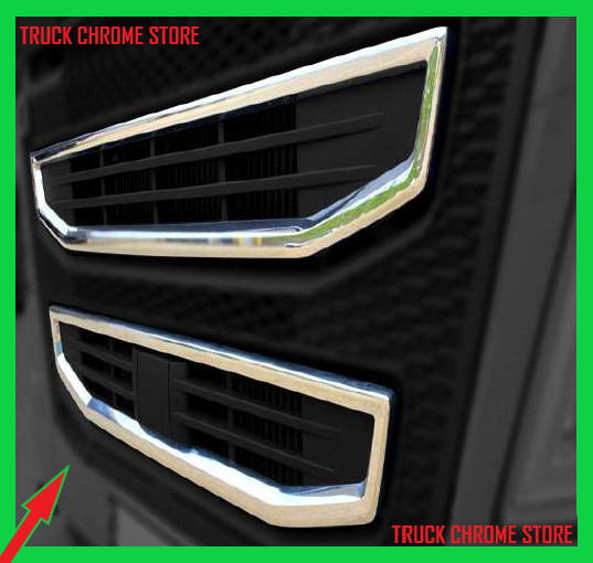 FH4  2013-2020  Bottom Of Grill Frame   Chrome  S.Steel    1 SET.     Fits Volvo