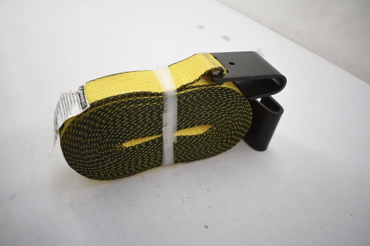 Lodi Metals Ratchet Strap Flat Hooks Working Load Limit 3335 Lbs 2" x 30'