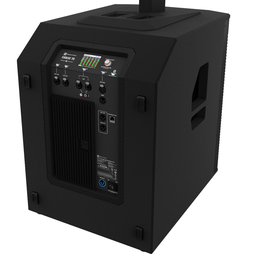 DEFECTIVE ElectroVoice EVOLVE70SBUS  Evolve 70 Sub Only Open Box G3D