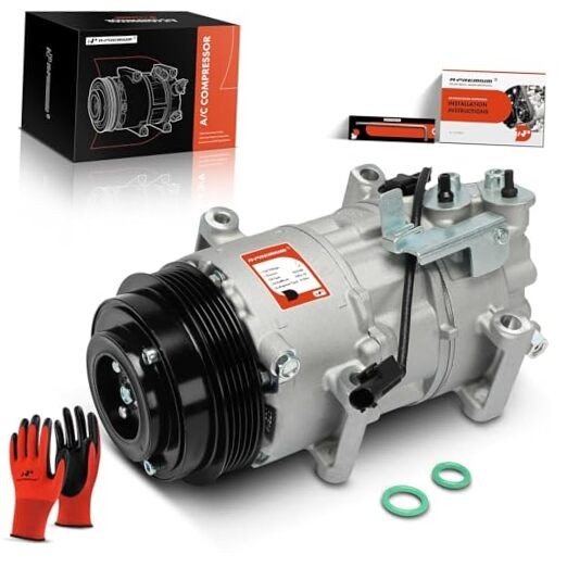 Air Conditioner AC Compressor with Clutch Compatible with Mercedes-Benz B200