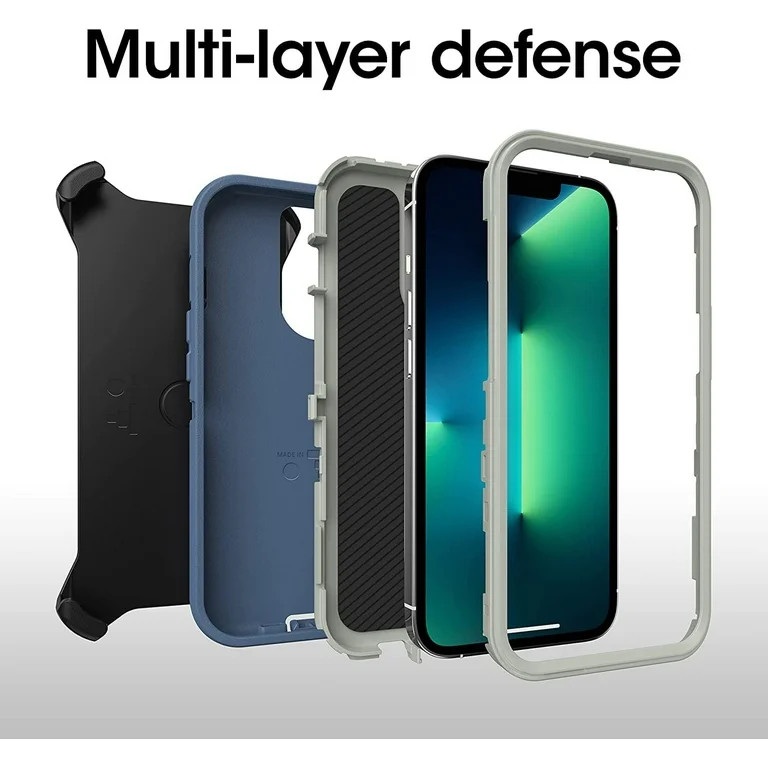 DROP+ Case For iPhone 16e OtterBox Defender Series - BLUE WHITE