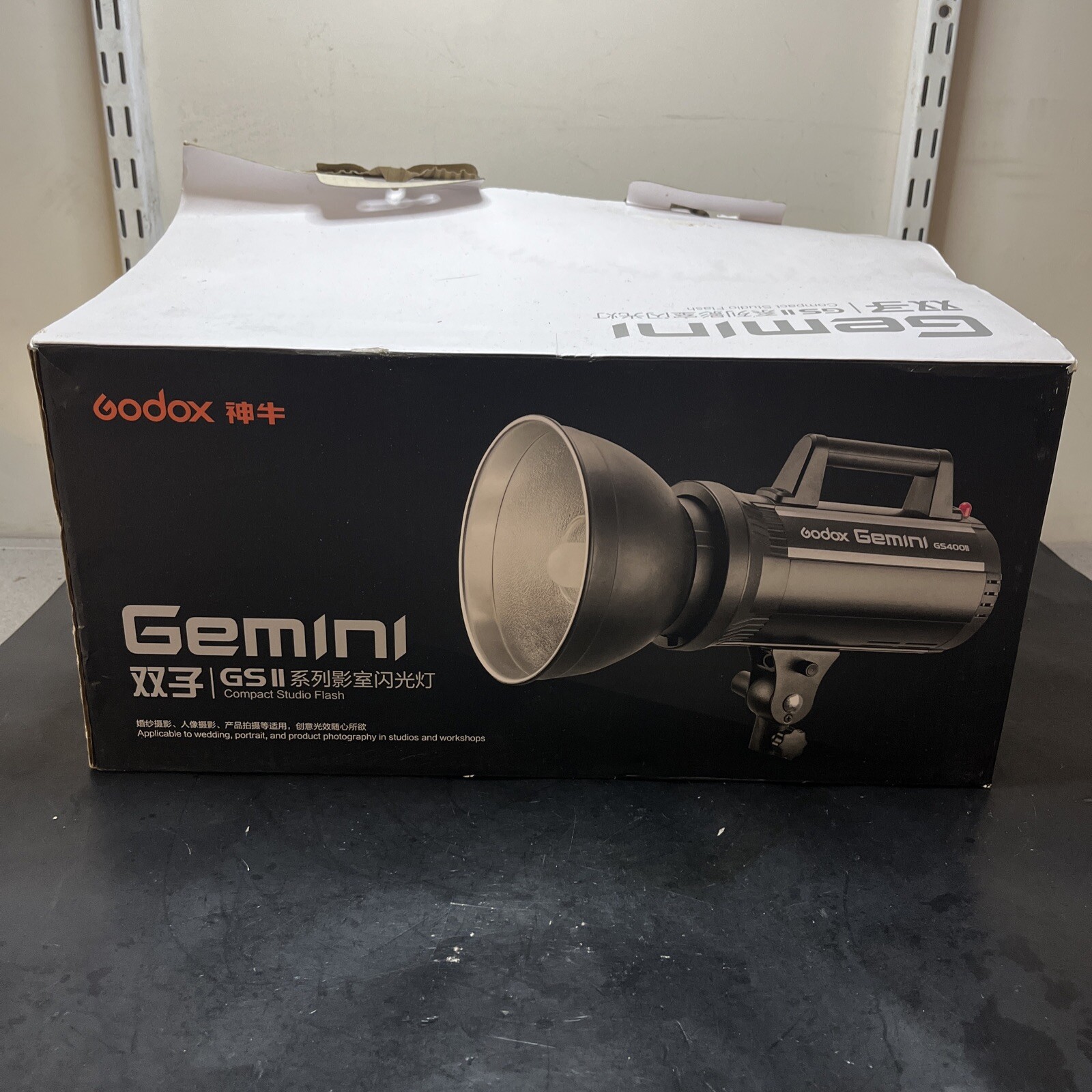 🔥🔥🔥Godox Gemini GS300II 110V Studio Flash Light Monolight Strobe