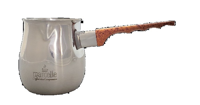 Marcelle 12 oz. Stainless Steel Milk/ Coffee Warmer Pot