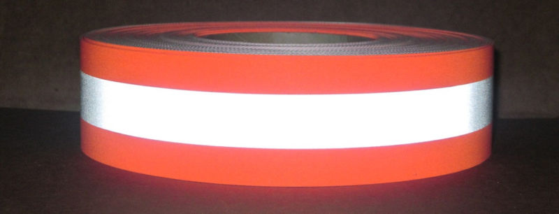 Reflective Flame Retardant Vest Trim 2" x 20ft ORANGE