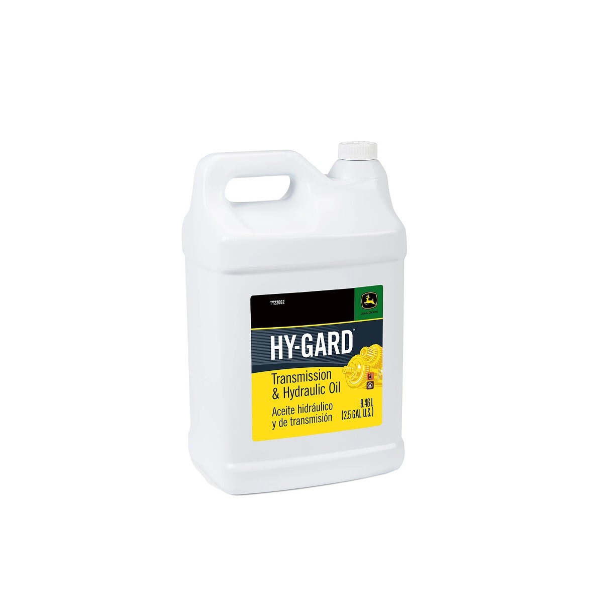 John Deere OEM Transmission & Hydraulic Oil Hy-Gard 2.5 Gal - TY22062